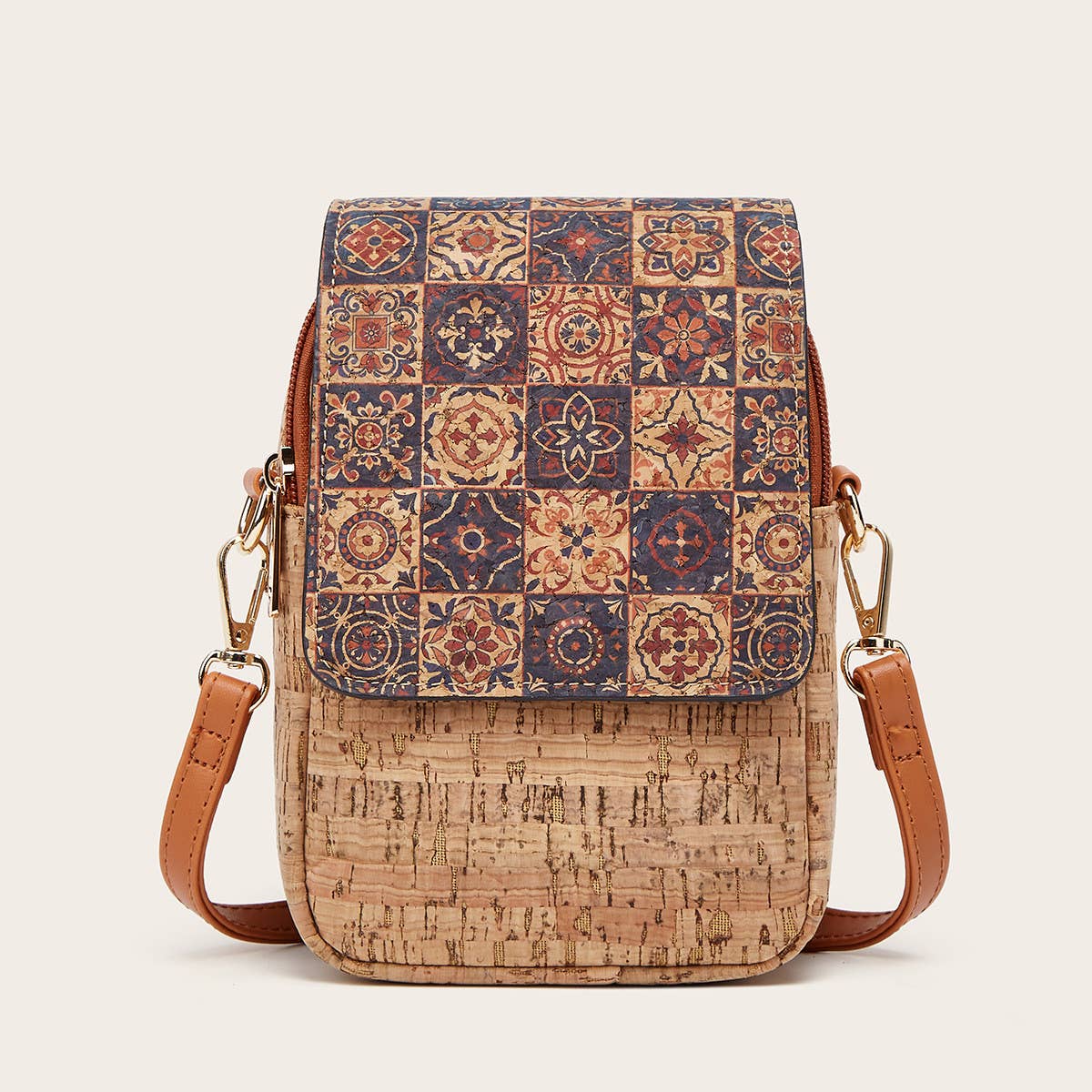 VINTAGE COIN PURSE MULTI-LAYER SHOULDER BAG_CWAB2645