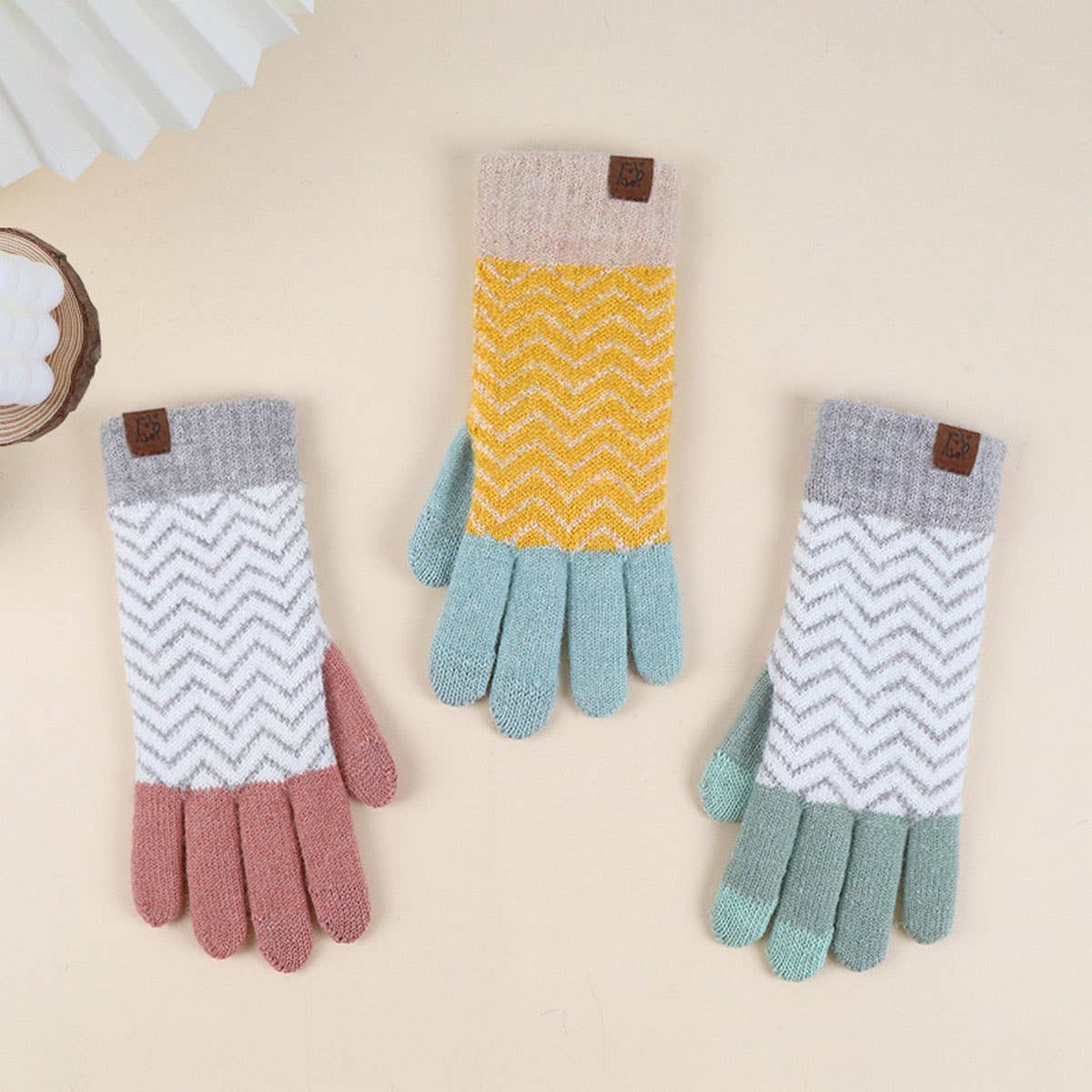 WINTER OUTDOOR COLD PROTECTION TOUCH SCREEN GLOVES_CWAG0412