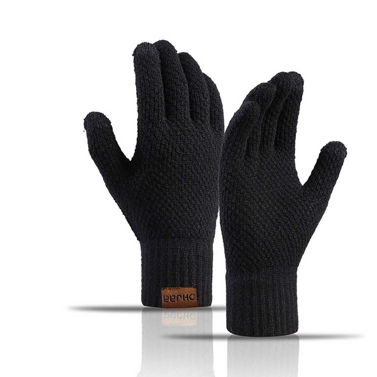 MEN'S WINTER WARM FINGERLESS GLOVES