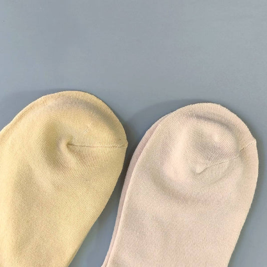 Womens Solid Color Ruffle Ankle Socks