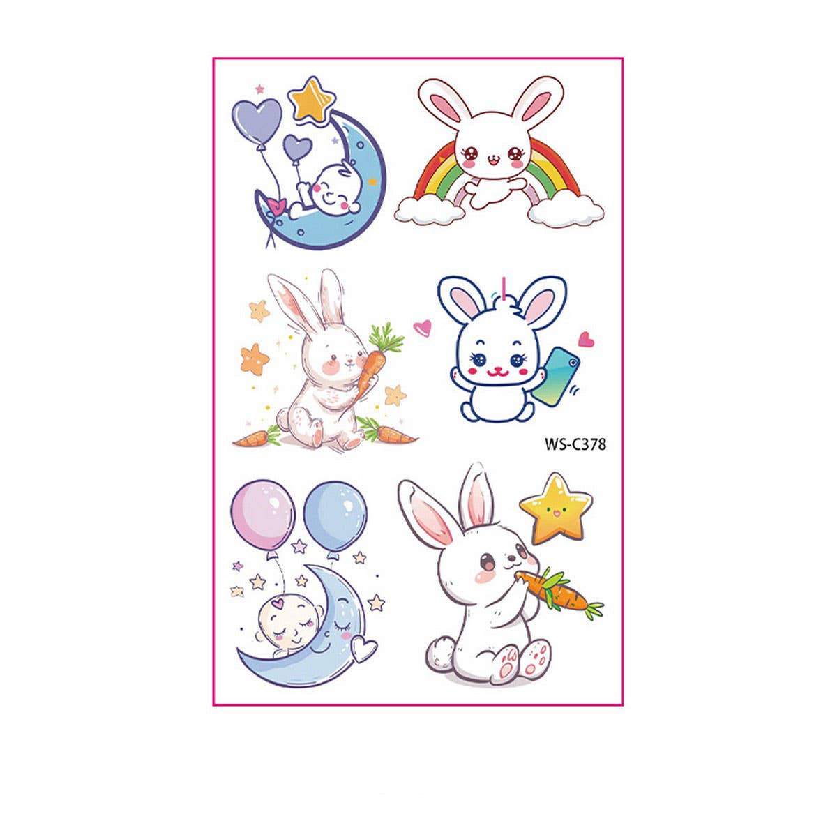 Butterfly Tattoo Stickers for Girls ??Party Fun_CWMM8375