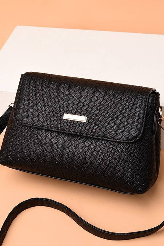 PLAID SQUARE ONE SHOULDER BAG_CUAB0076