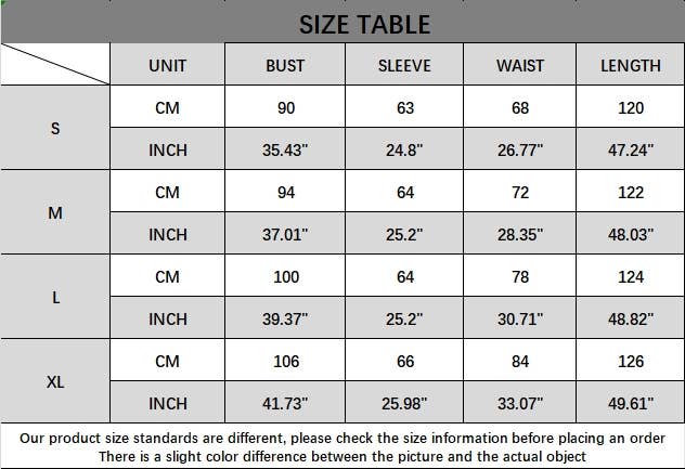 CWDMD4080_AUTUMN V-NECK PRINT LONG-SLEEVED SLIT DRESS