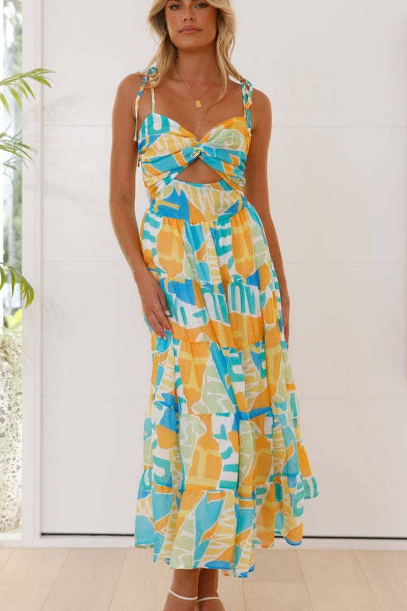 CWDMD5548_FLORAL SPAGHETTI STRAP MAXI DRESS