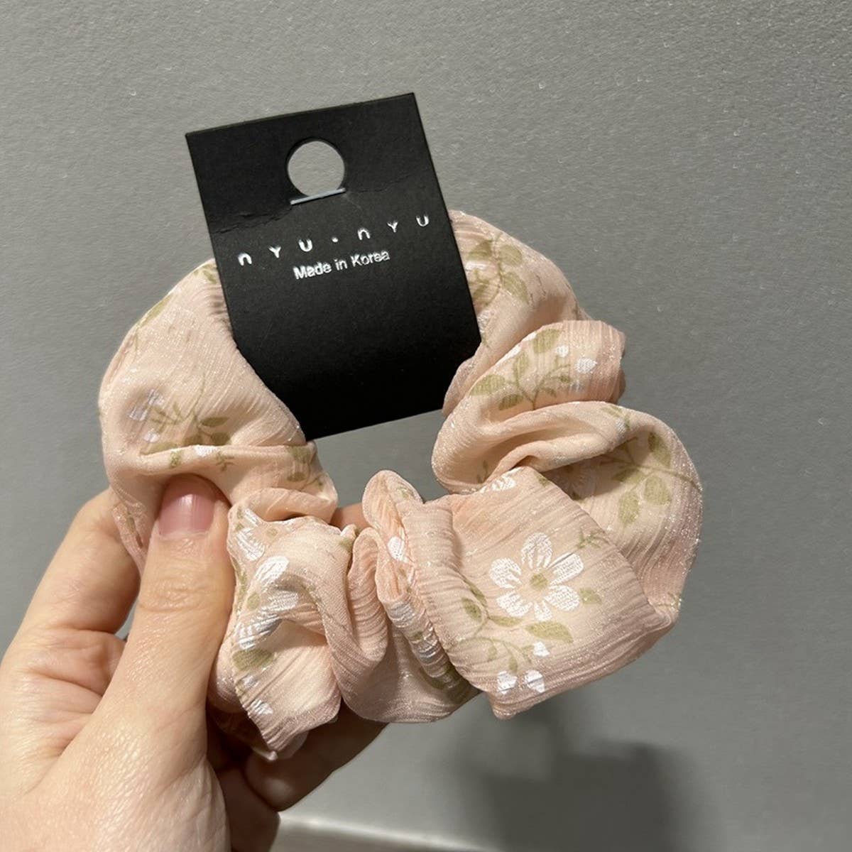 NEW SUMMER FLORAL HAIR SCRUNCHIES_CWAHA1718