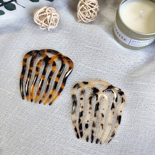 ACETATE HAIR COMB SEVEN TEETH INSERT COMB_CWAHA4205