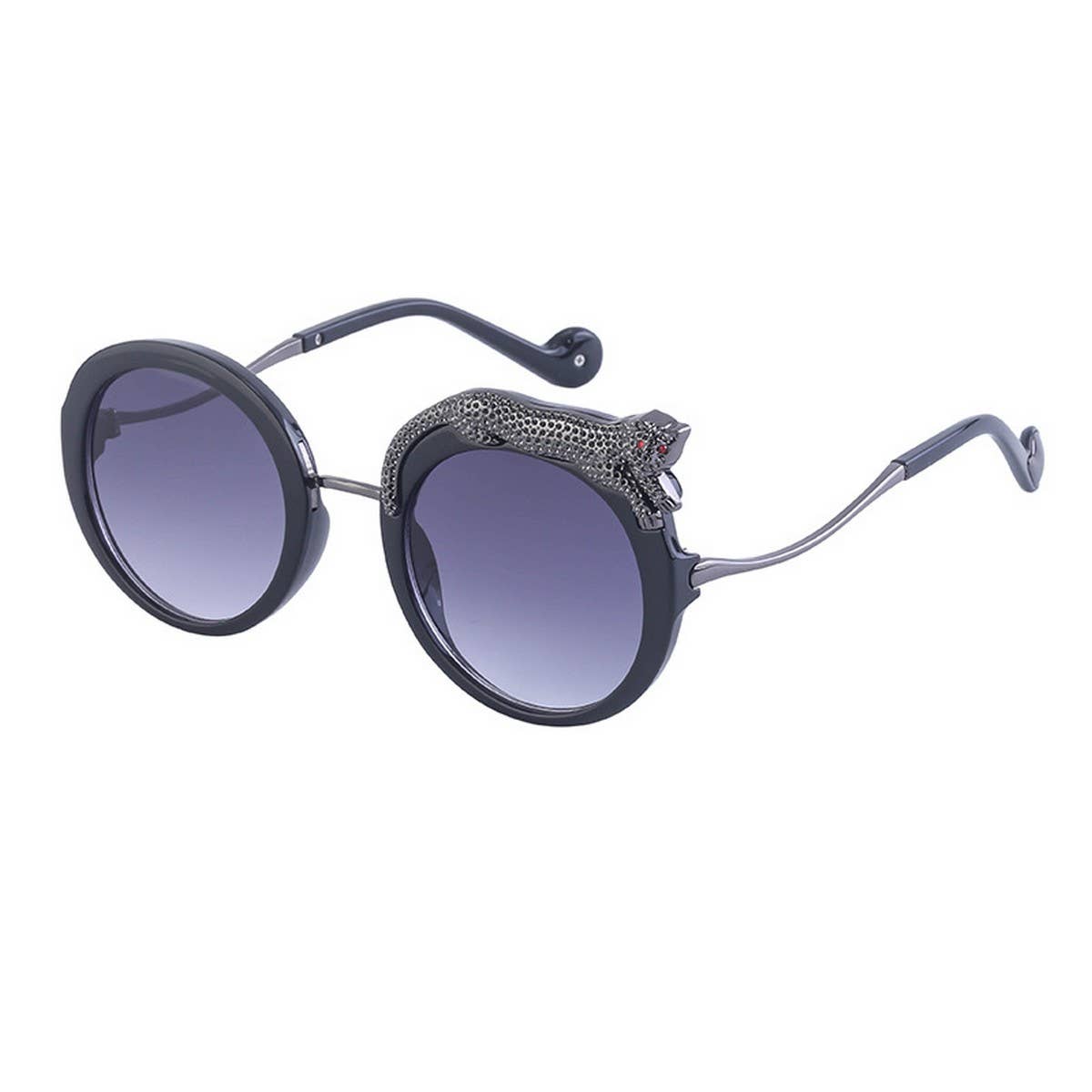 BLUE LIGHT BLOCKING DIAMOND LARGE FRAME SUNGLASSES_CWASG0578