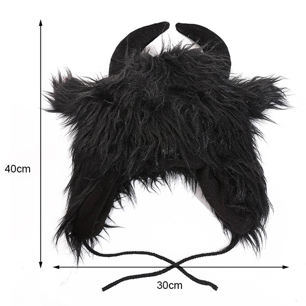 CWAH4053_HALLOWEEN BULL DEMON KING FUNNY BULL HEAD HAT