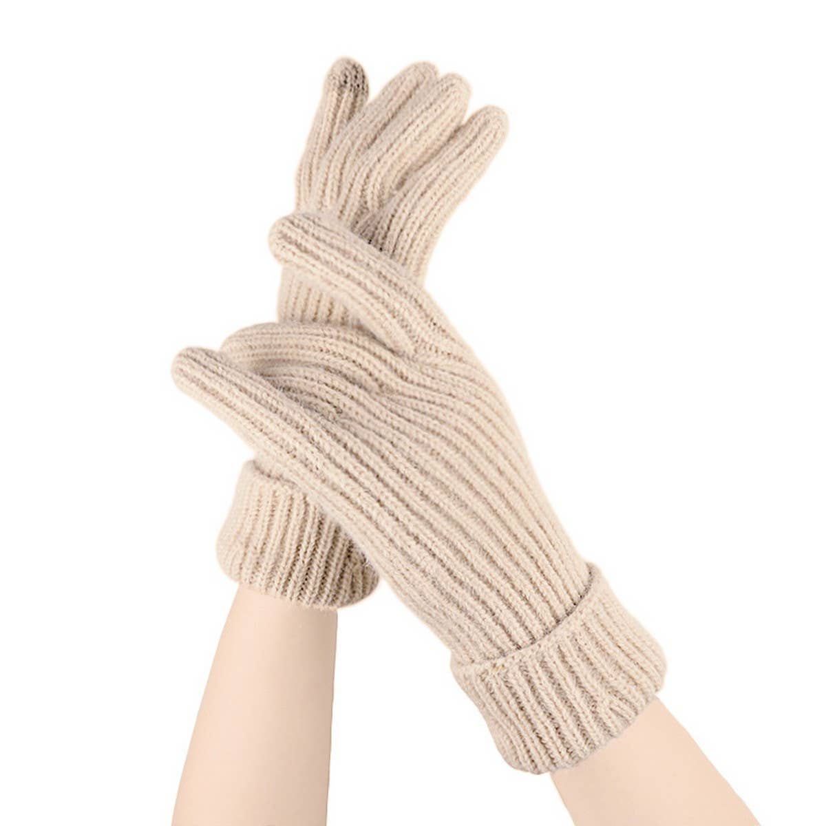 NEW WINTER CASHMERE KNITTED TOUCH SCREEN GLOVES_CWAG0240