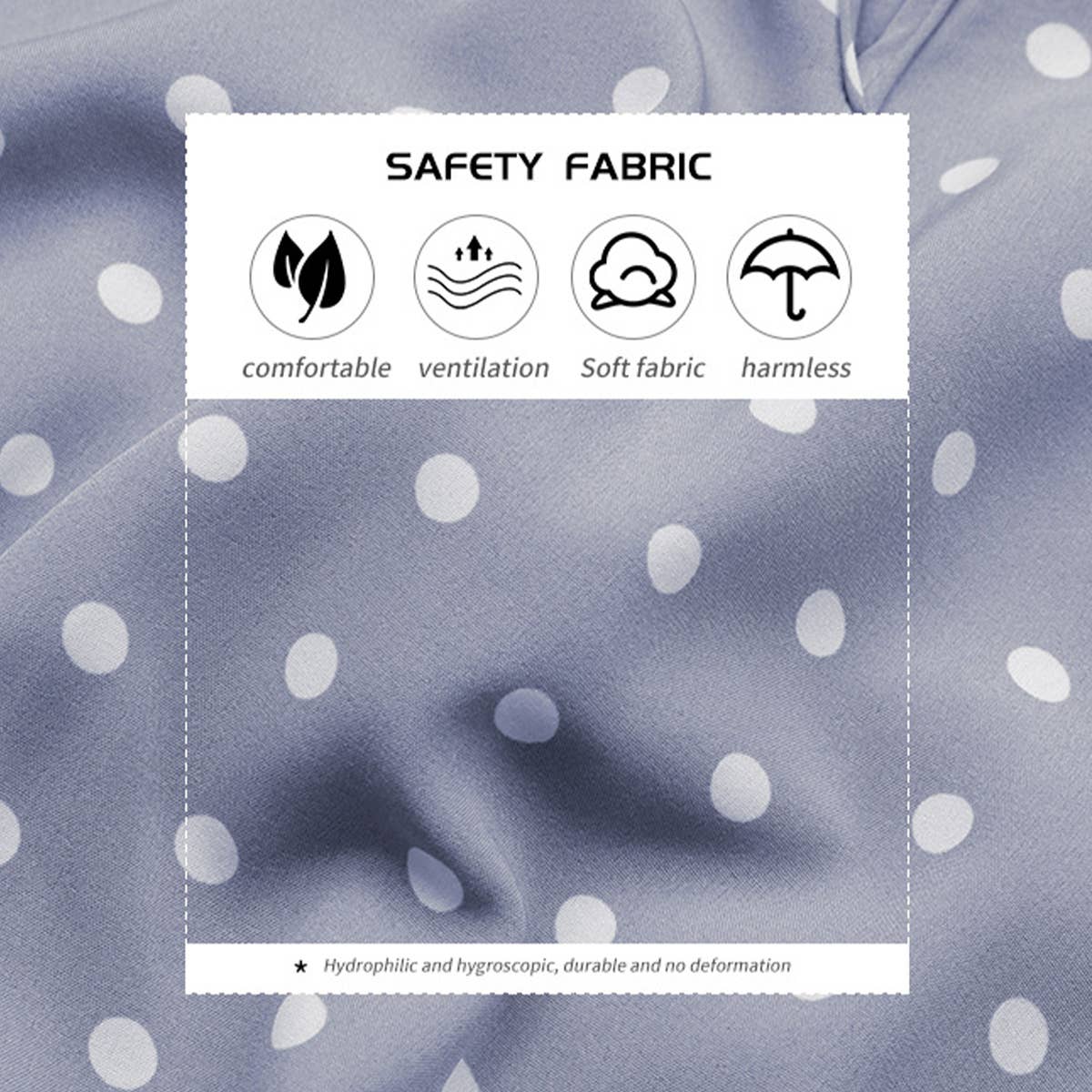 Polka dot lace-up pleated dress