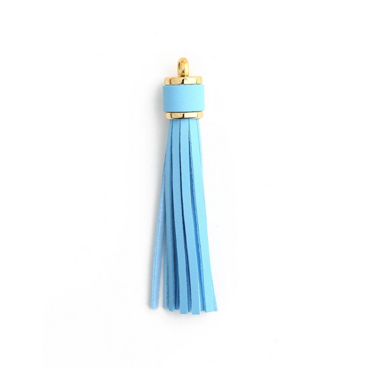 Leather Fringe Keychain, PU Tassel Bag Charm_CWAB5007