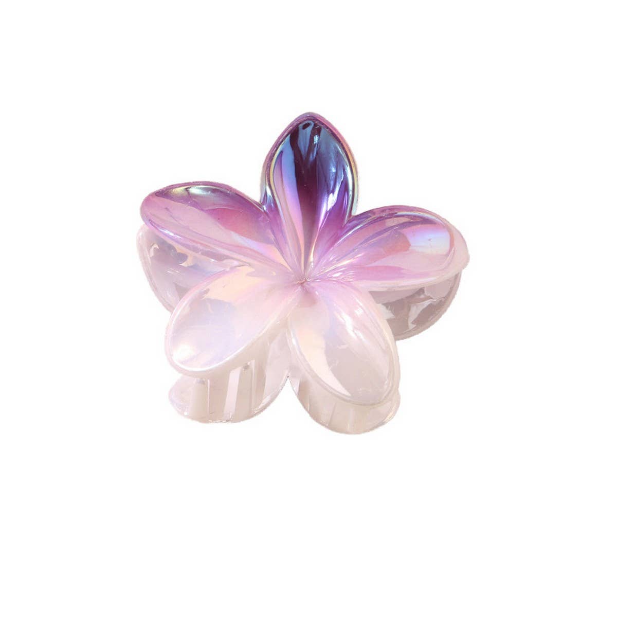 Egg Flower Gradient Hair Claw ? Stylish & Elegant