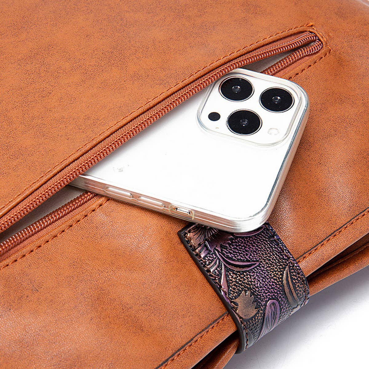 BOHEMIAN HAND-WOVEN FLOWING BEARD SHOULDER BAG_CWAB2579