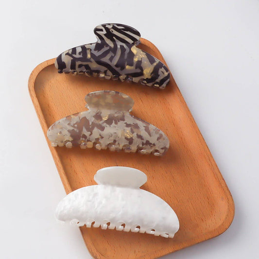 CWAHA1413_CREATIVE SIMPLE LARGE HAIR CLAW CLIP