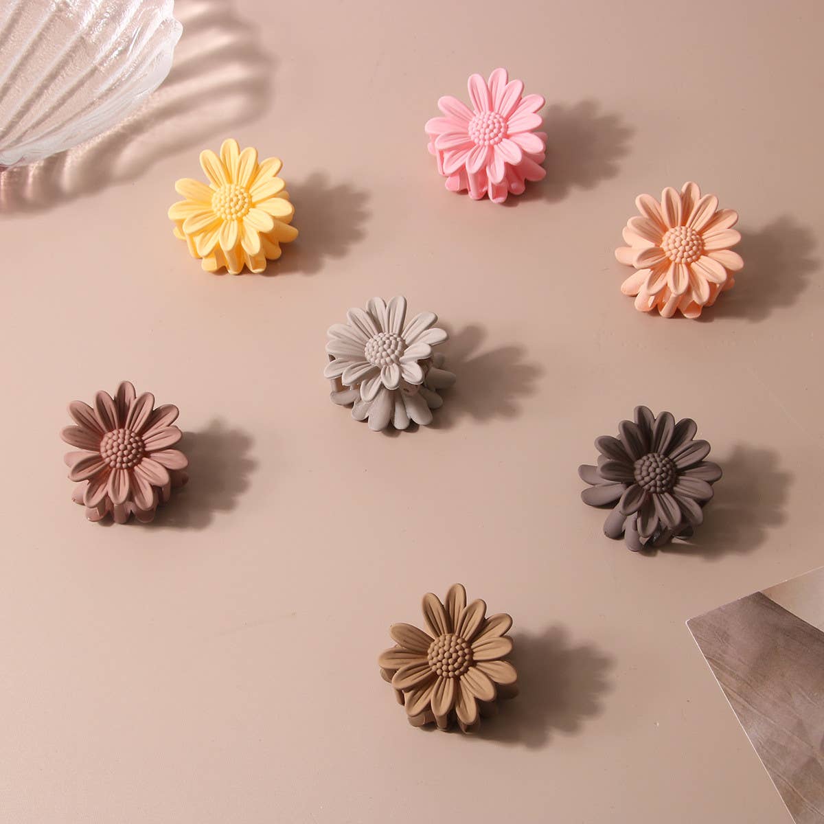 Candy Color Floral Claw Clip for Women & Girls_CWAHA1043