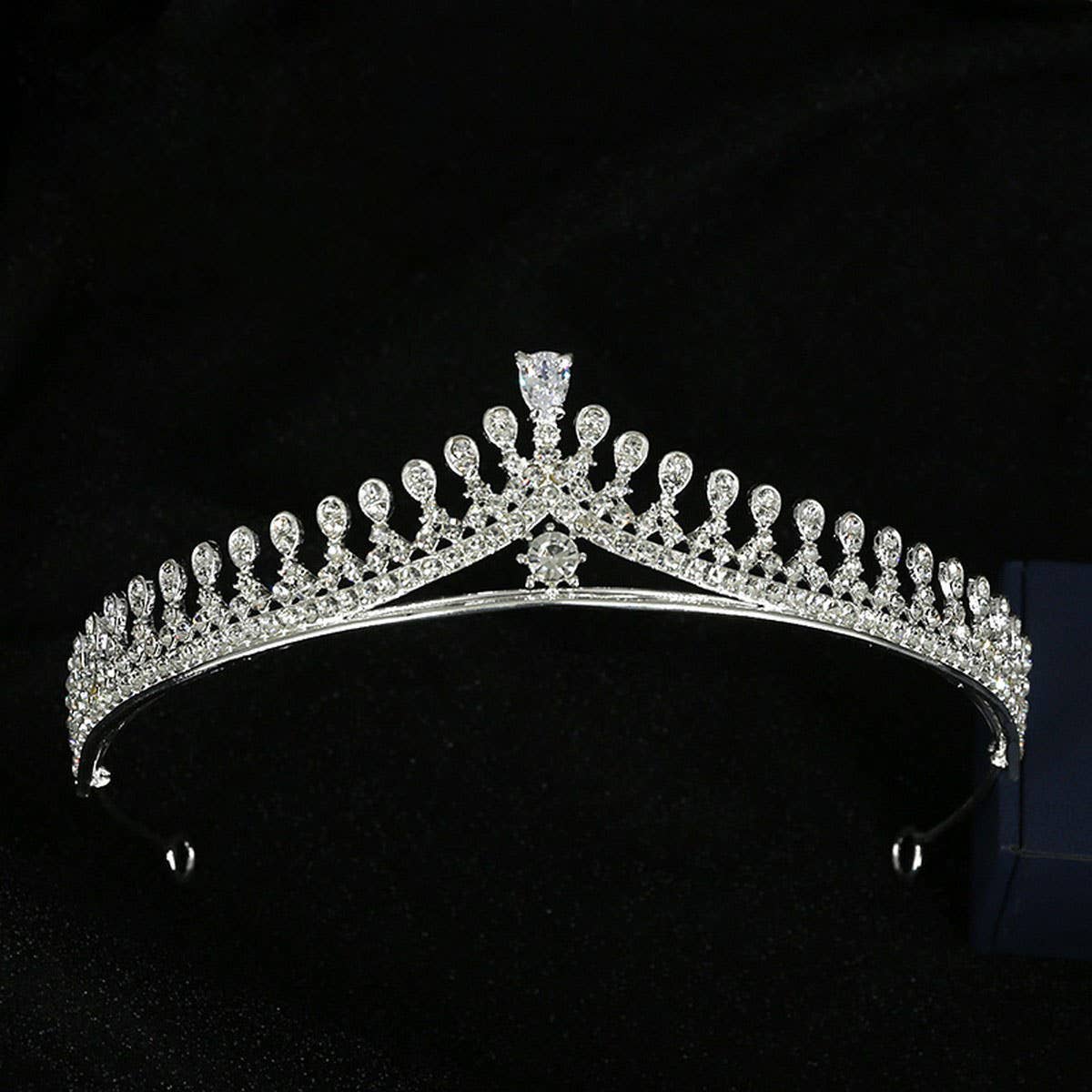 CELEBRITY-STYLE BRIDAL CROWN WEDDING ACCESSORIES_CWMM2028
