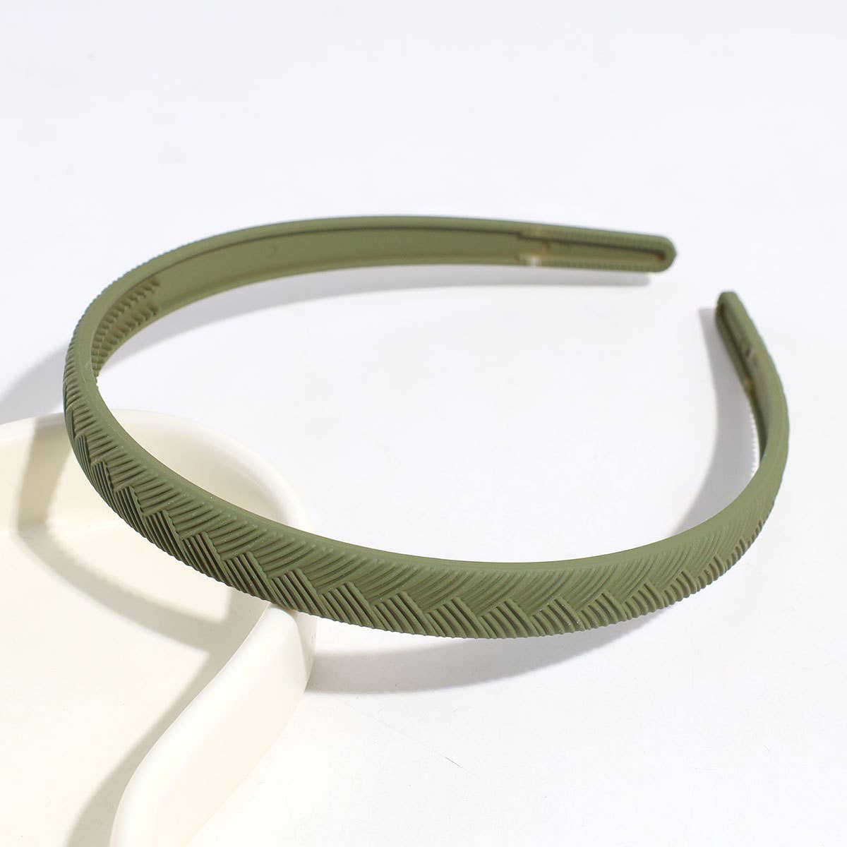 SIMPLE SOLID COLOR THIN TWILL HEADBAND_CWAHA2325