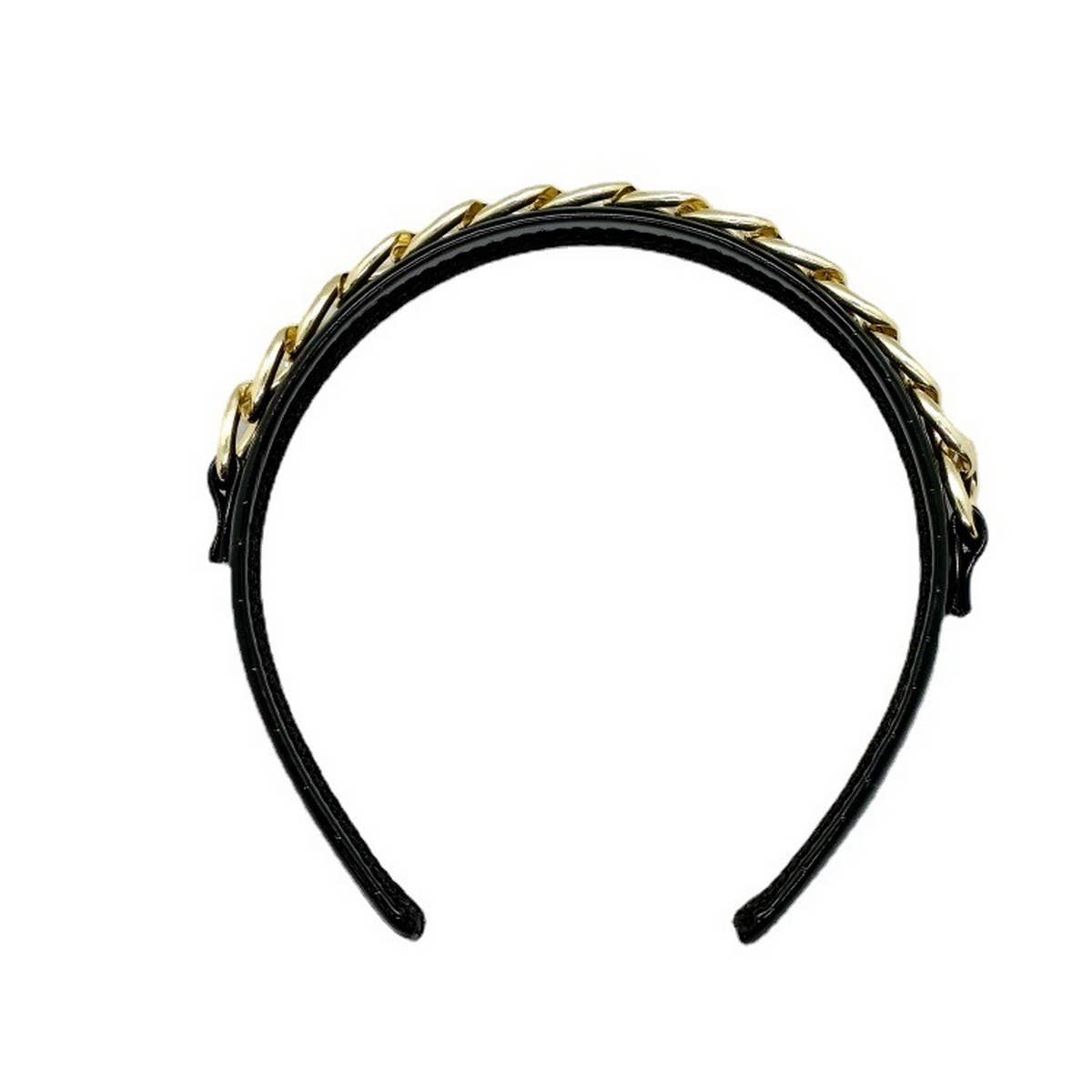 New Classic Croc Chain Punk Elegant Headband