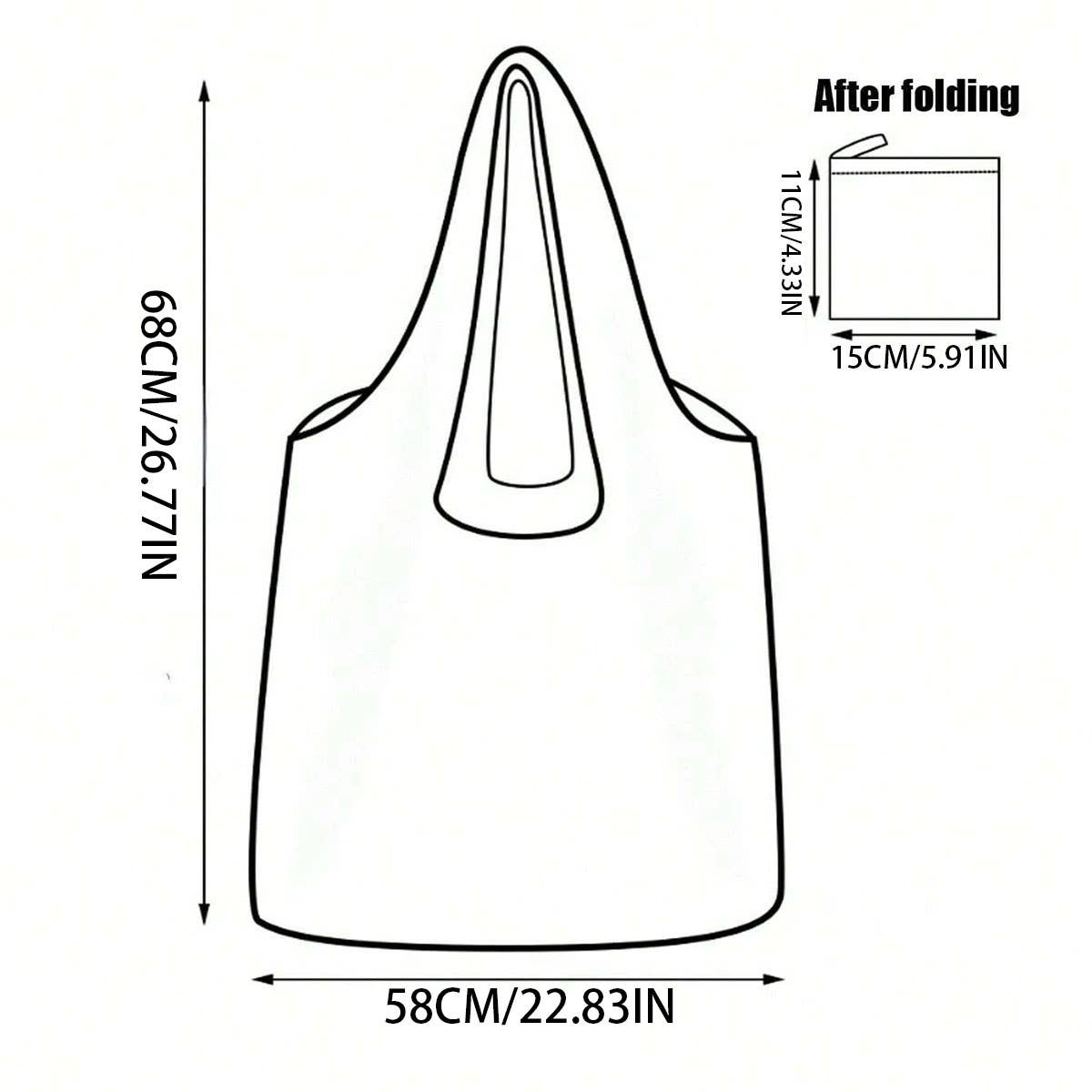 LARGE CAPACITY FOLDABLE PORTABLE SHOPPING BAG_CWAB3468