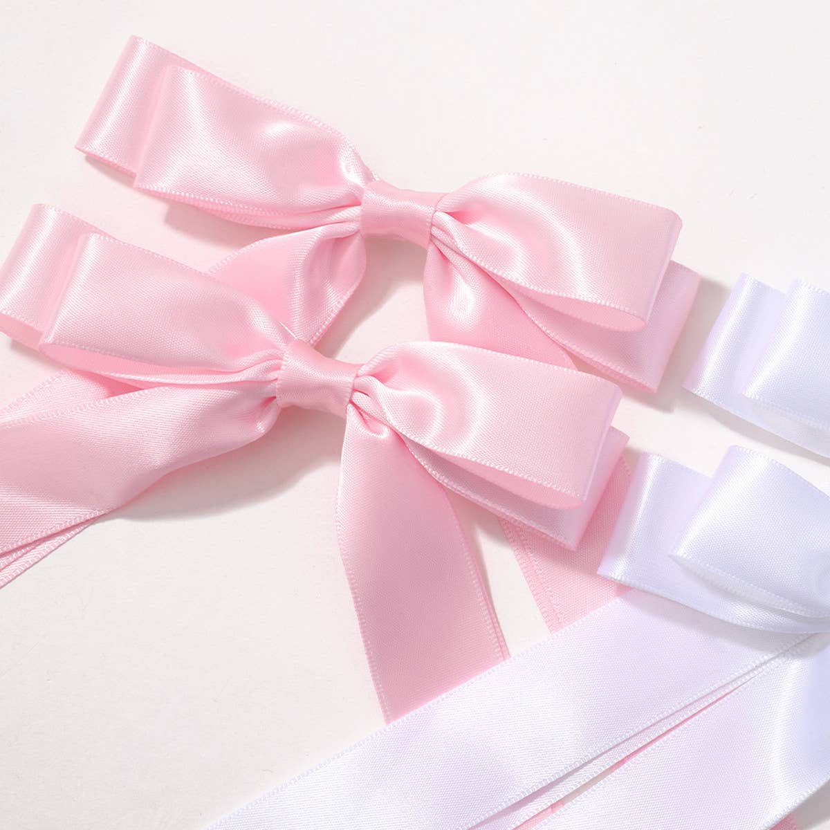 CHILDREN'S DOUBLE-LAYER RIBBON BOW HAIRPIN
