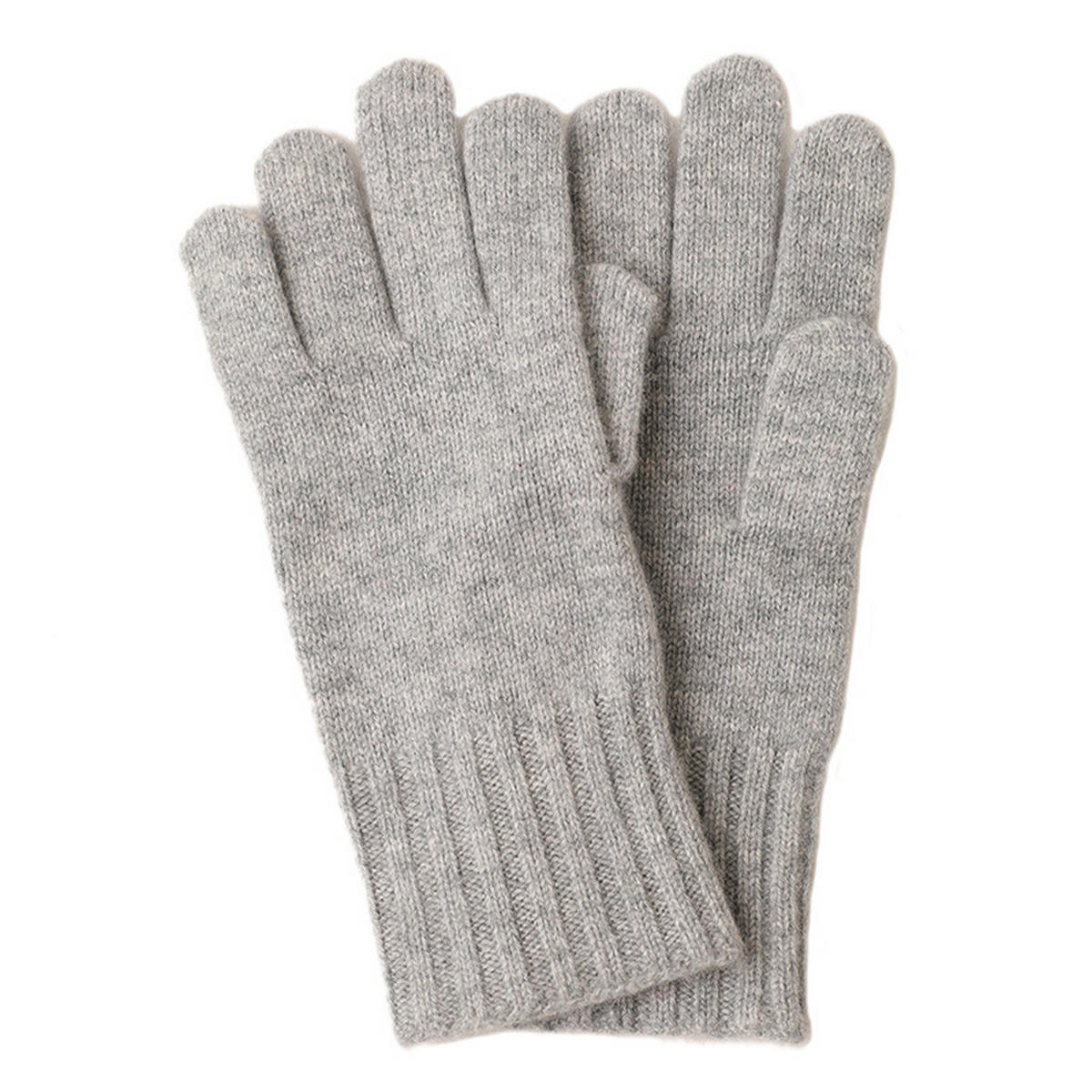 Thick Knit Wool Gloves for Women - Winter Wear_CWAG0527