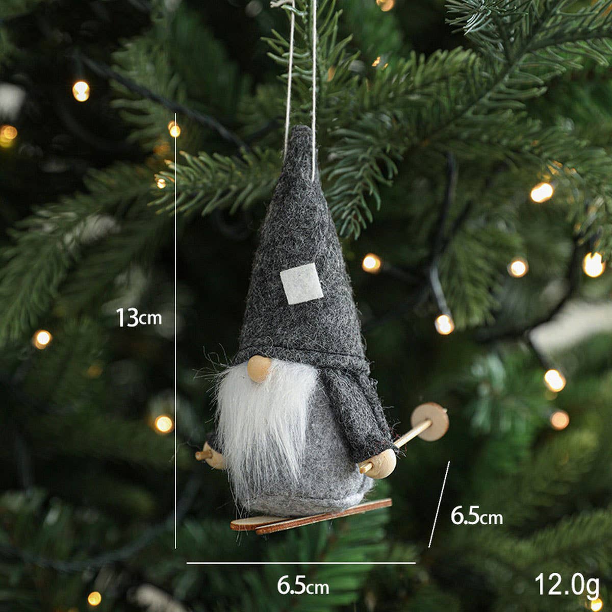 Fabric Santa & Rudolph Doll Holiday Decoration_CWMM9685