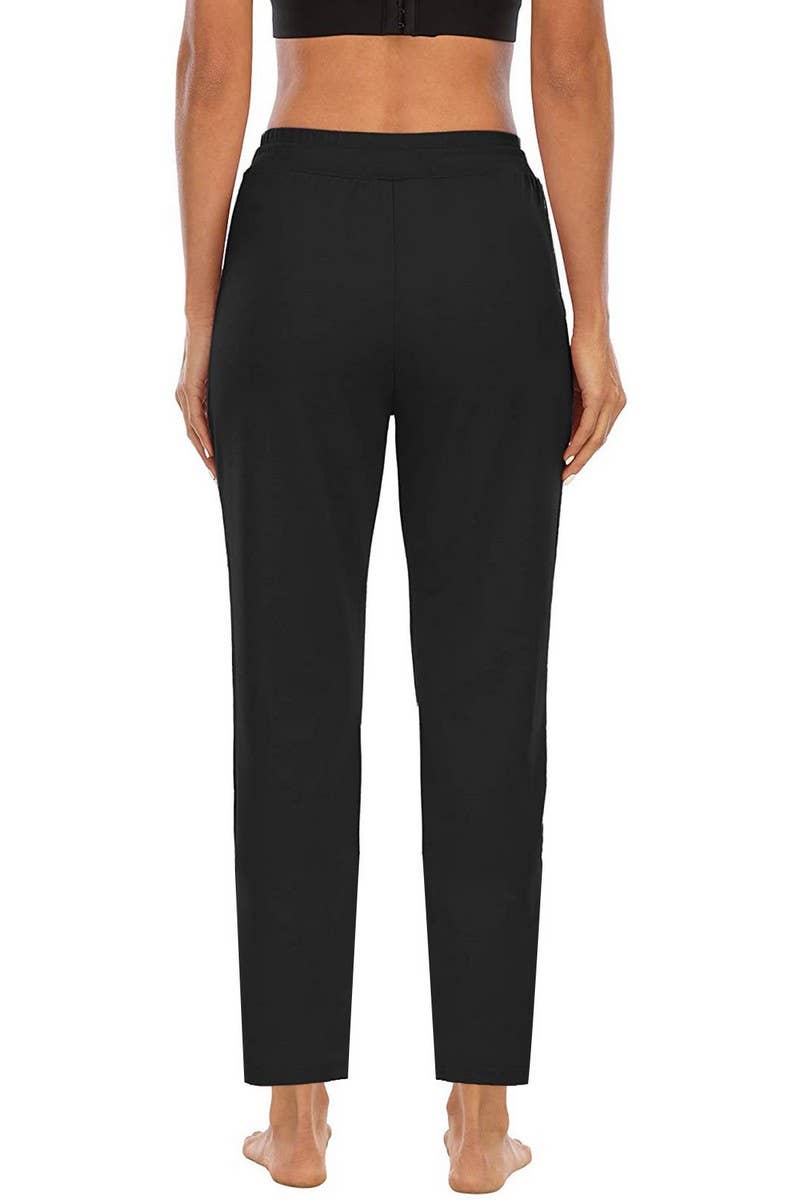 SOLID POCKET HIGH WAIST CASUAL PANTS_CWBLP0382