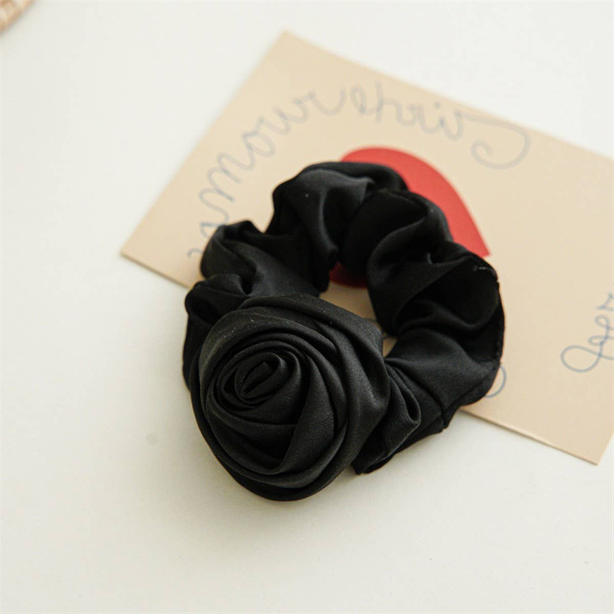 WOMEN NEW ROSE HAIR TIE_CWAHA0801