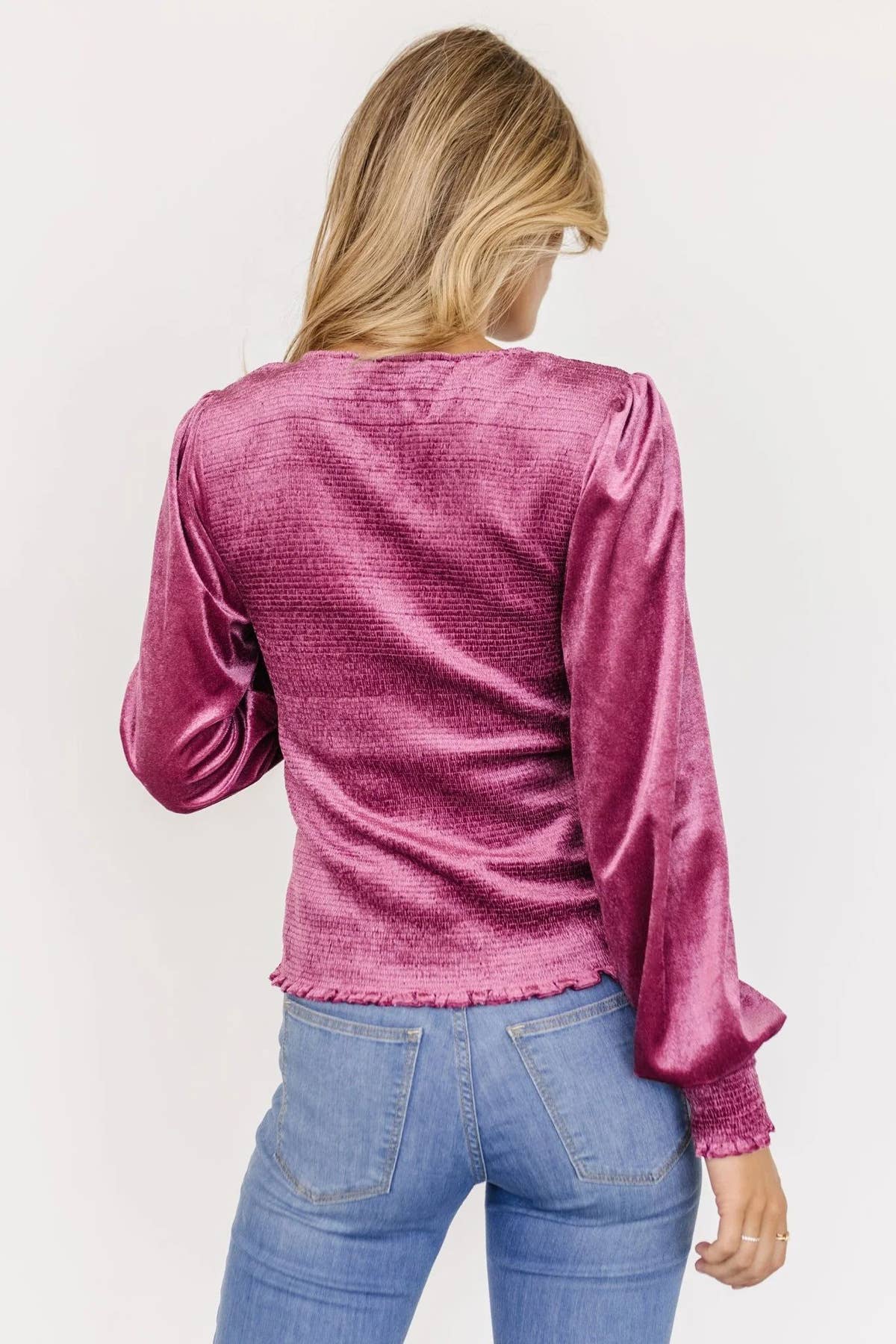 SOLID COLOR CASUAL LONG-SLEEVED VELVET BASE SHIRT