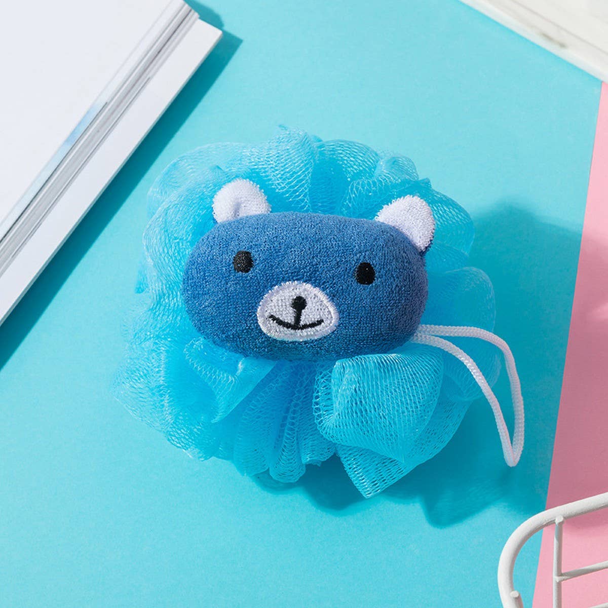 CWMM8748_CUTE DOLL SUPER CHILDREN'S BATH SPONGE BATH FLOWER