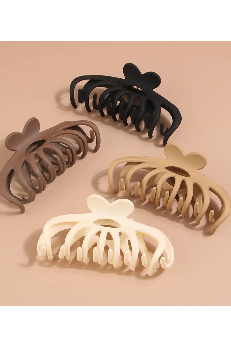 12CMPlastic Hair Clip,Classic High Bun Shark Clip_CWAHA0096