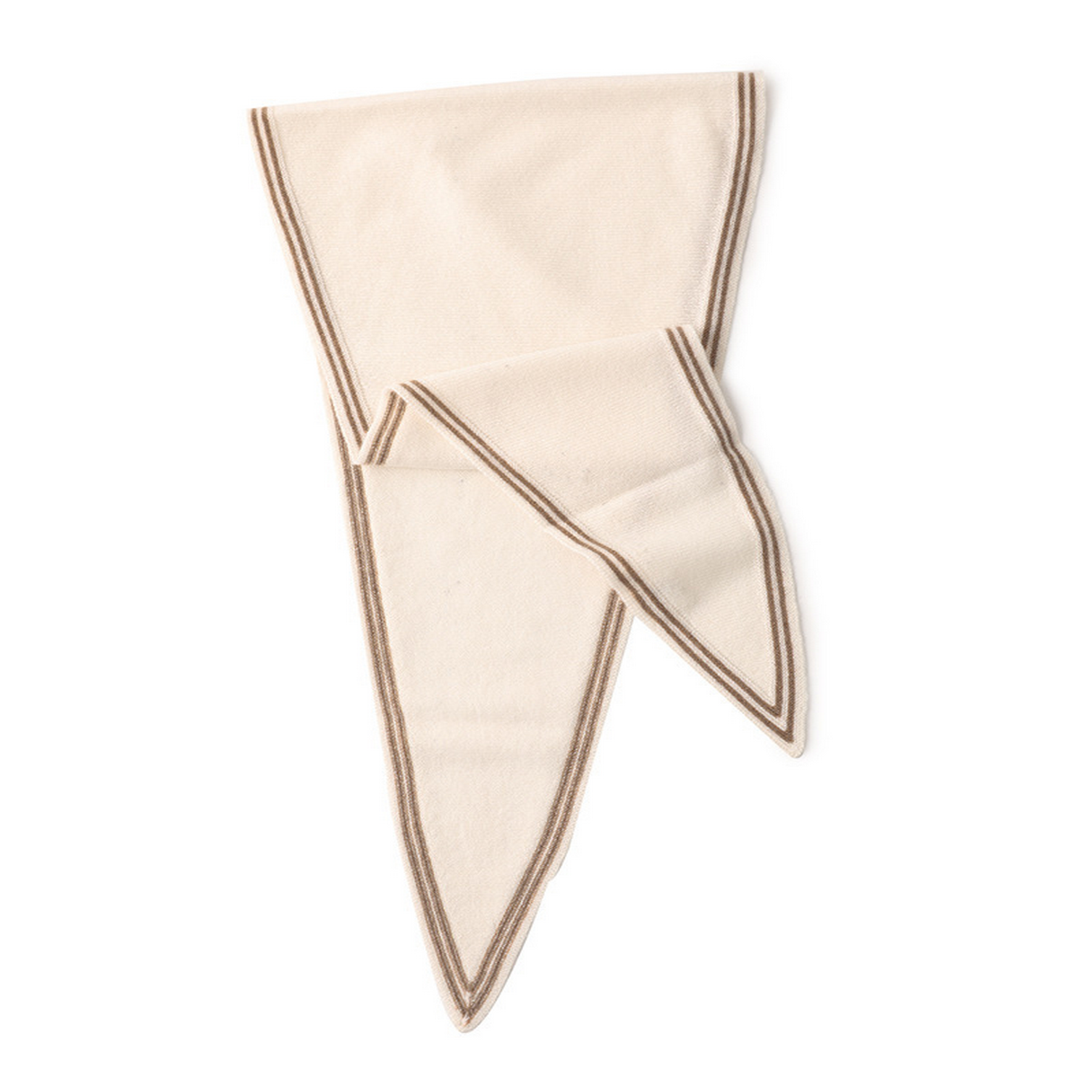 Lightweight Knit Wrap ? Soft Triangle Neck Scarf