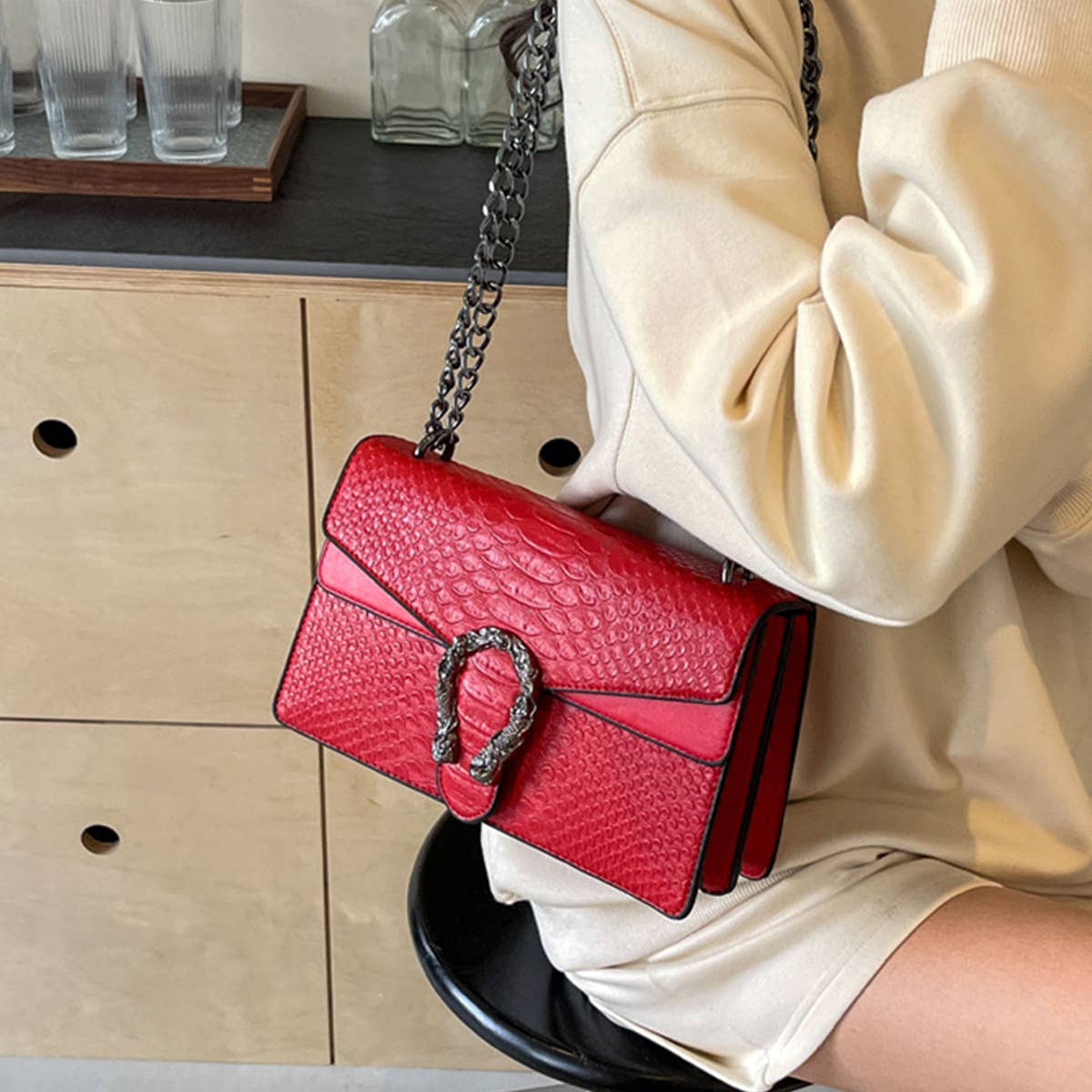 2024 NEW CROSSBODY CHAIN SMALL SQUARE BAG_CWAB2461