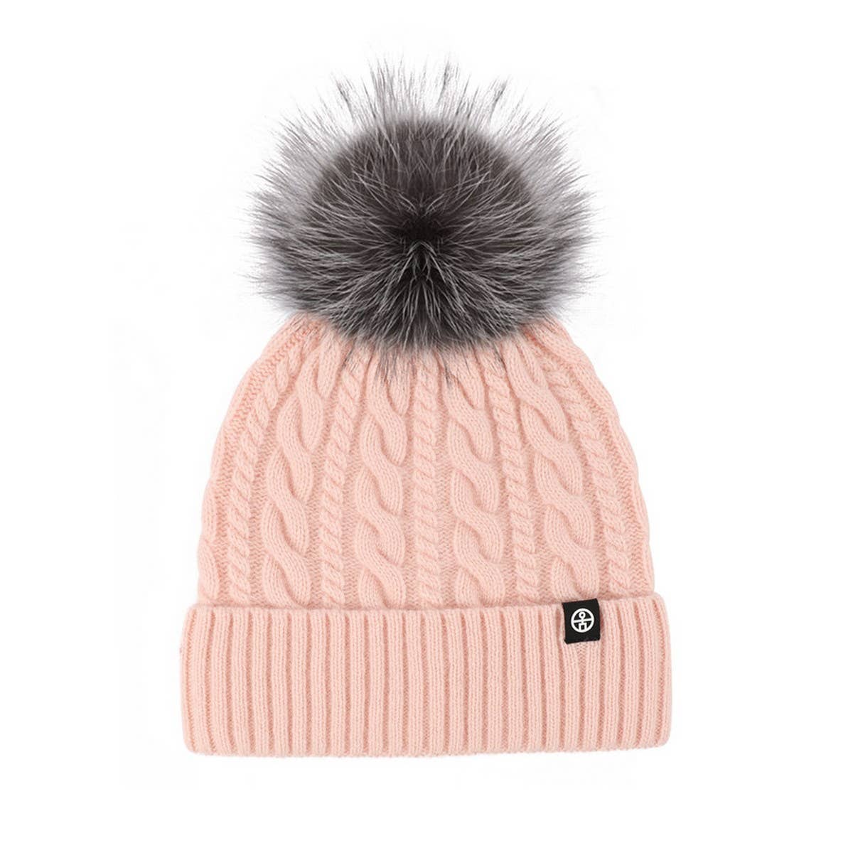 WINTER WARM WINDPROOF WOOL KNITTED HAT FOR WOMEN_CWAH2459