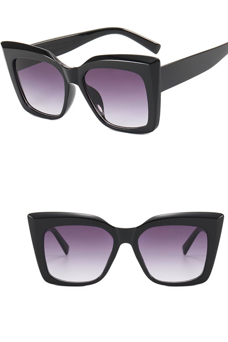 CATS EYE BIG FRAME SUNGLASSES_CWASG0129