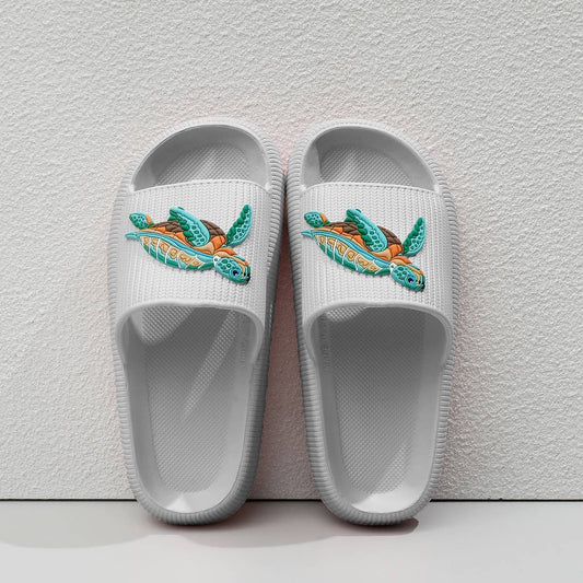 EVA Turtle Cartoon Slides Summer Beach Shoes_CWSHF00229