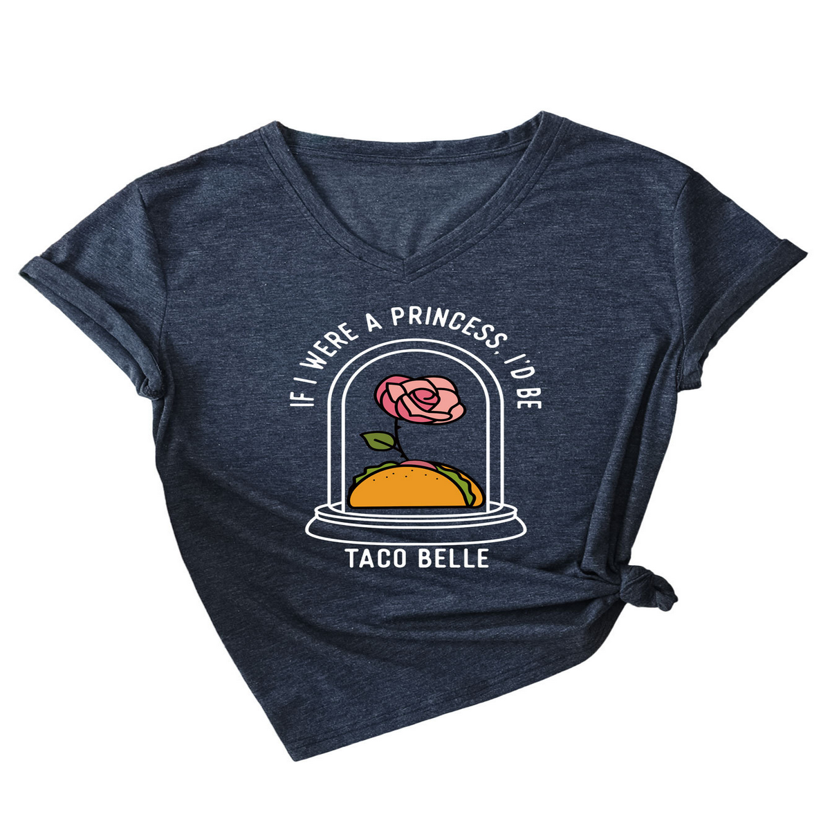 Funny Women's Tee ? Princess Taco Print