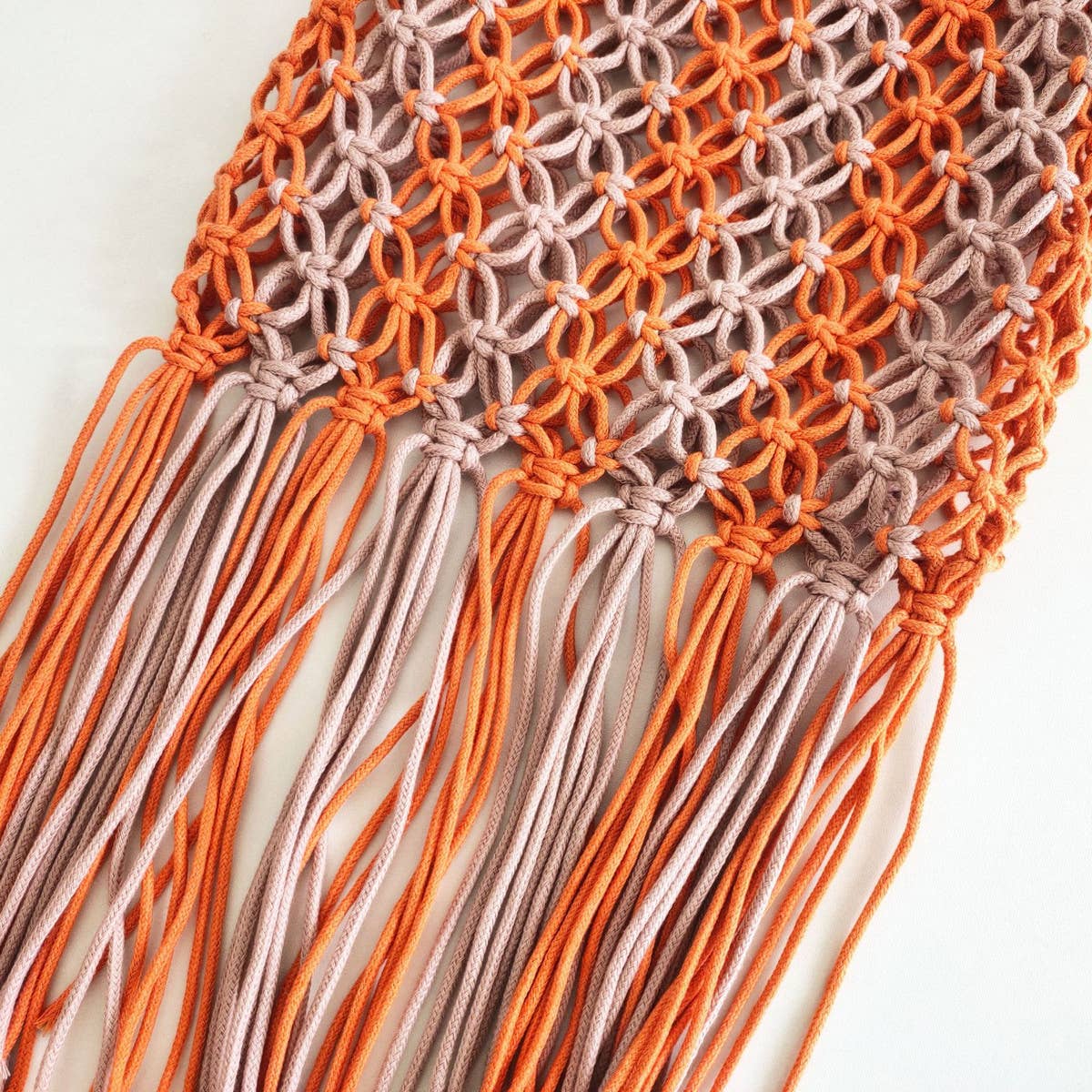 HANDMADE HOLLOW SEASIDE VACATION WOVEN BAG_CWAB1974