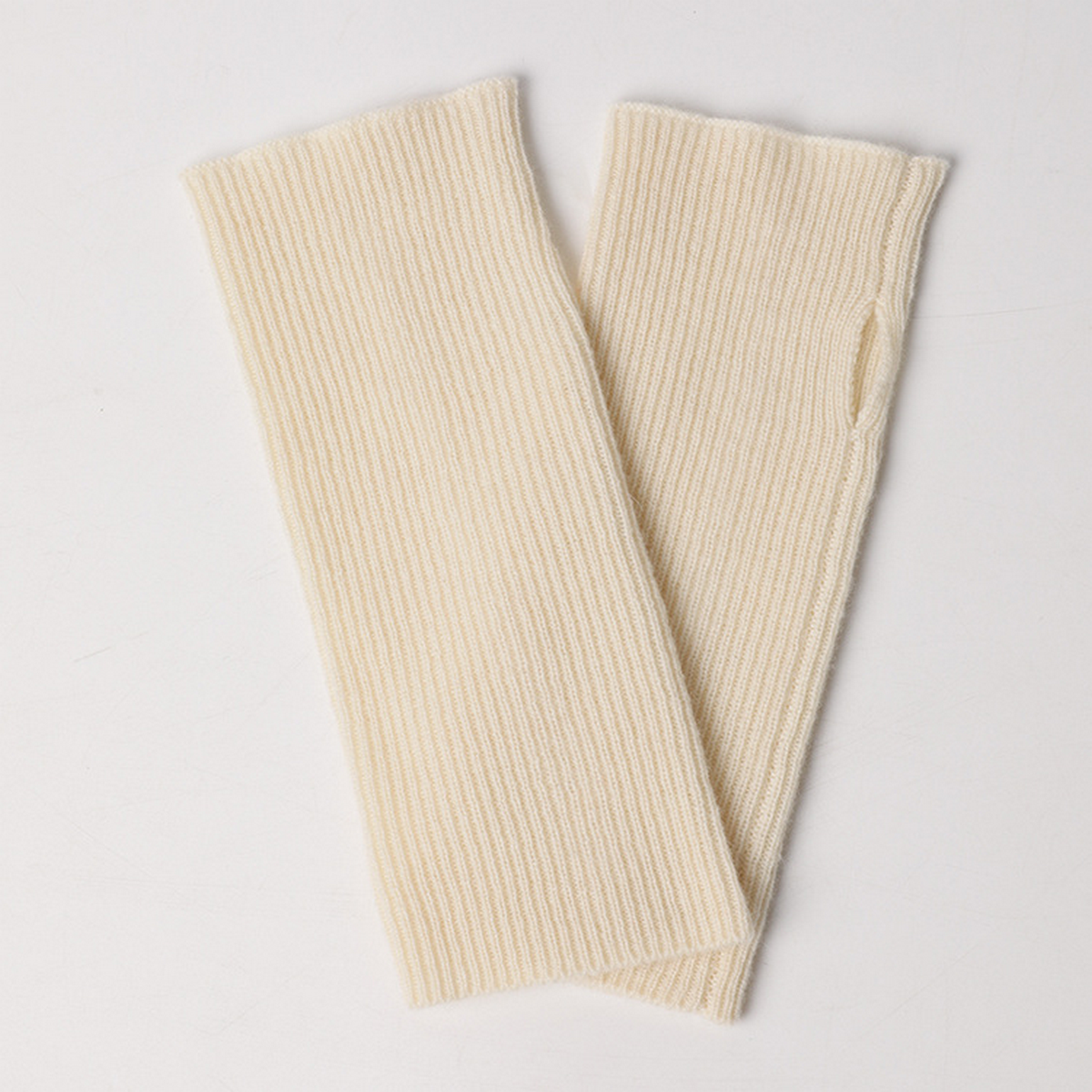 Cashmere Knit Gloves ??Half Finger for Students_CWAG0528