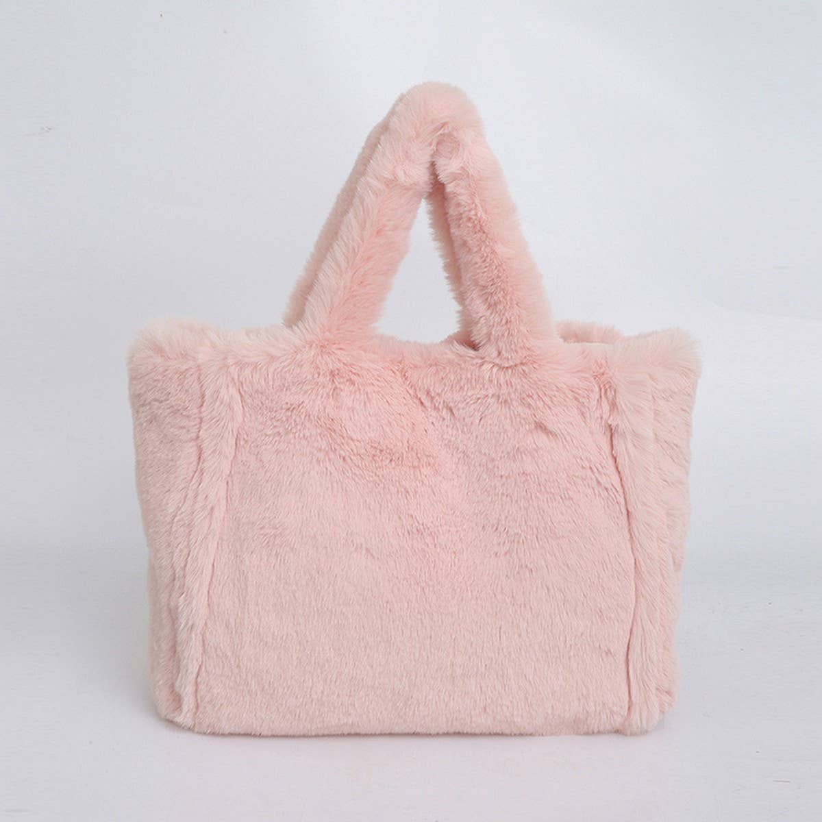 WINTER SIMPLE UNDERARM BAG HANDBAG PLUSH BAG_CWAB3971