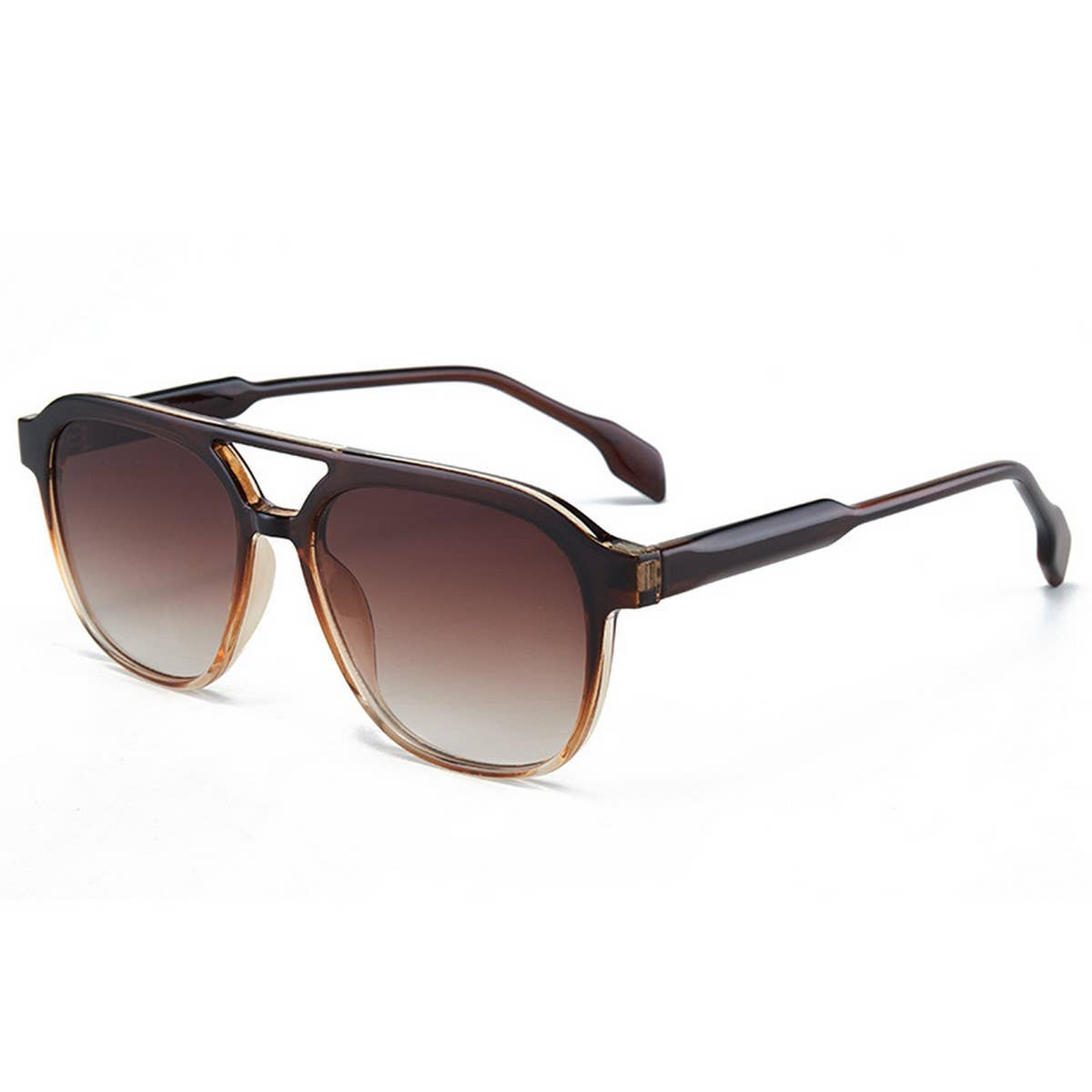 Stylish Double Bridge Core Temple Sunglasses_CWASG1196