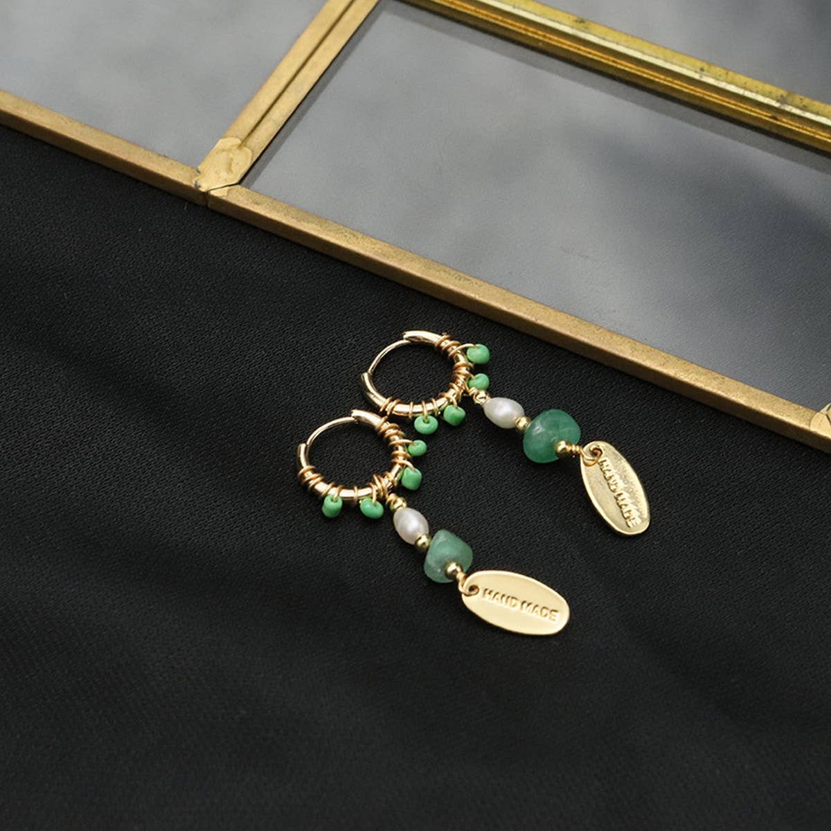 NEW HIGH-END RETRO TEMPERAMENT LONG EARRINGS