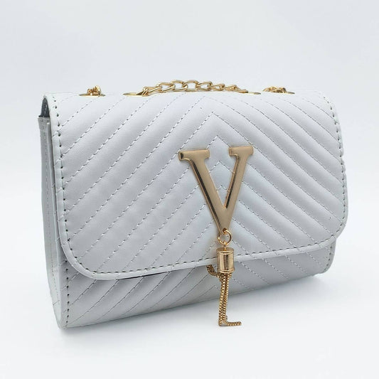 FASHIONABLE STRIPED EMBROIDERED SHOULDER BAG_CUAB0161