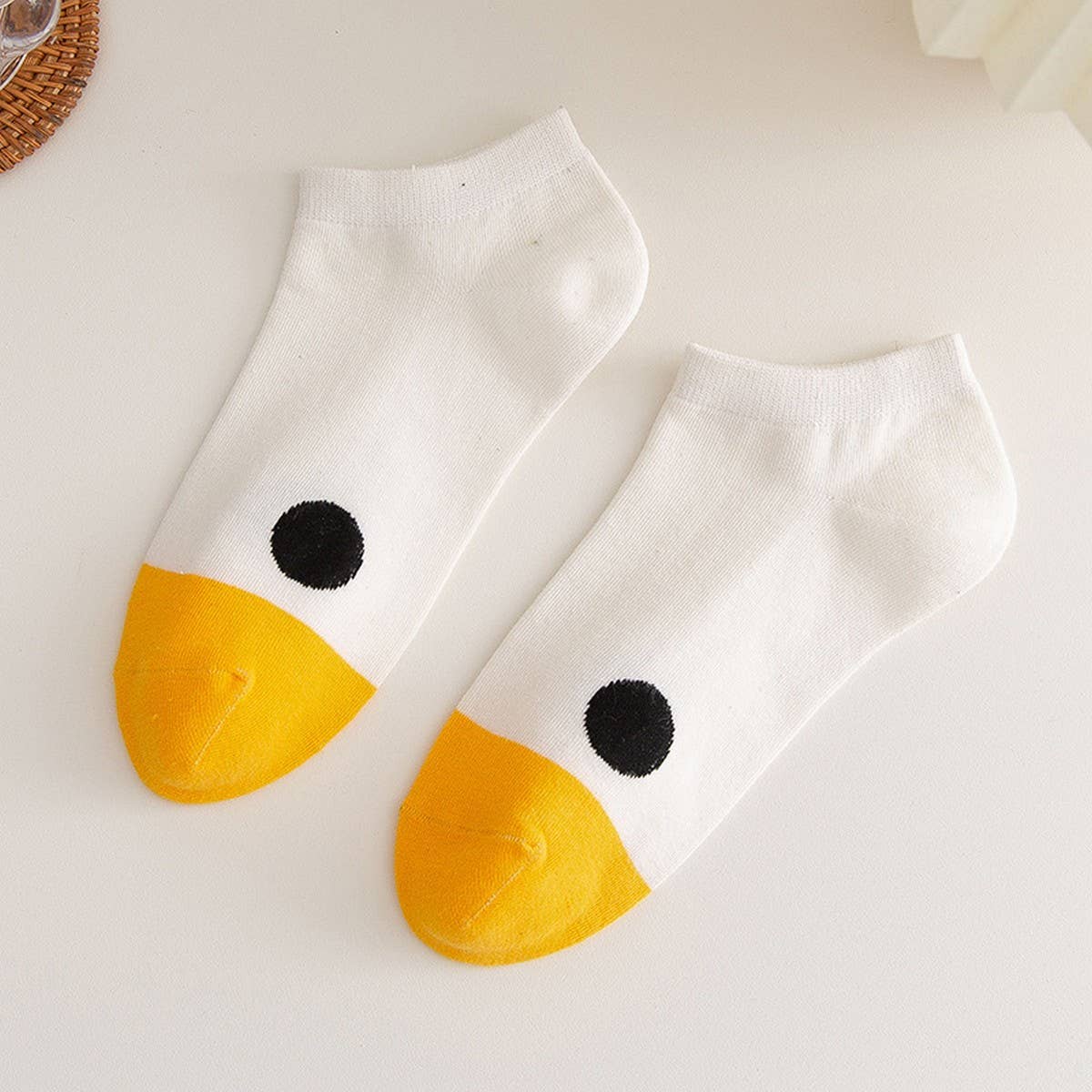 CUTE CARTOON PURE COTTON SOCKS WITH ALL SEASONS