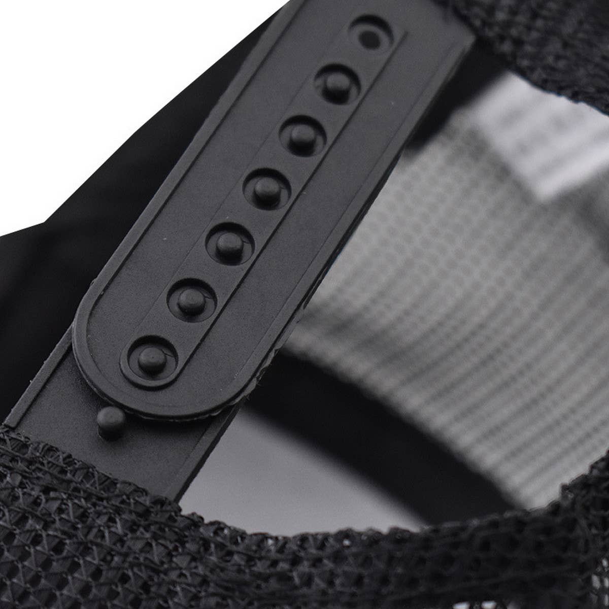 VINTAGE LETTERING EMBROIDERED PATCH TRUCKER HAT_CWAH1372