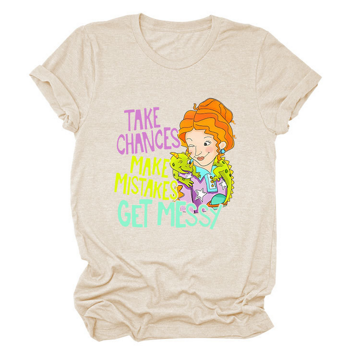 Positive Message Tee ?œTake Chances??Print_CWTTS1484