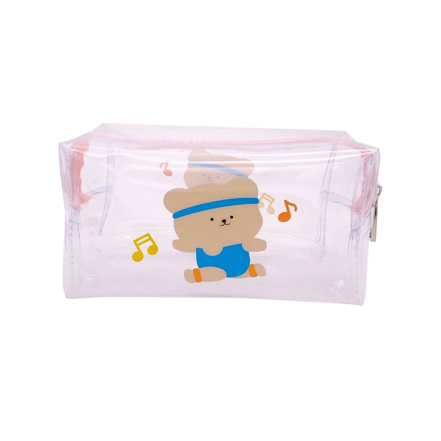 Transparent waterproof toiletry storage bag
