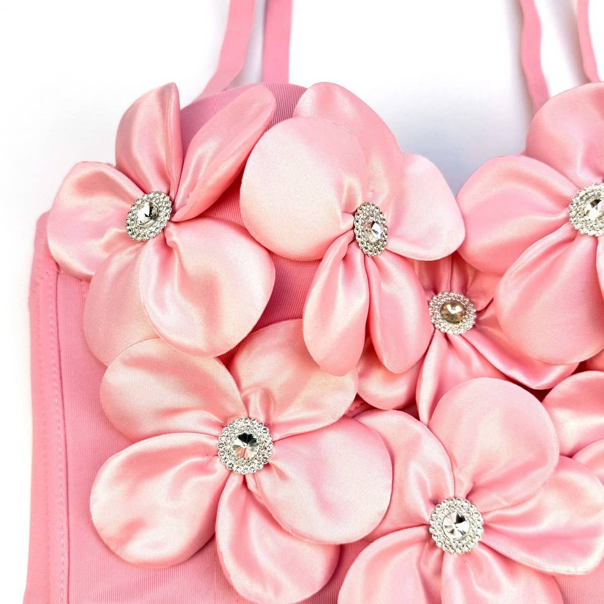 CREATIVE FLOWER HIGH-END HERRINGBONE BRA