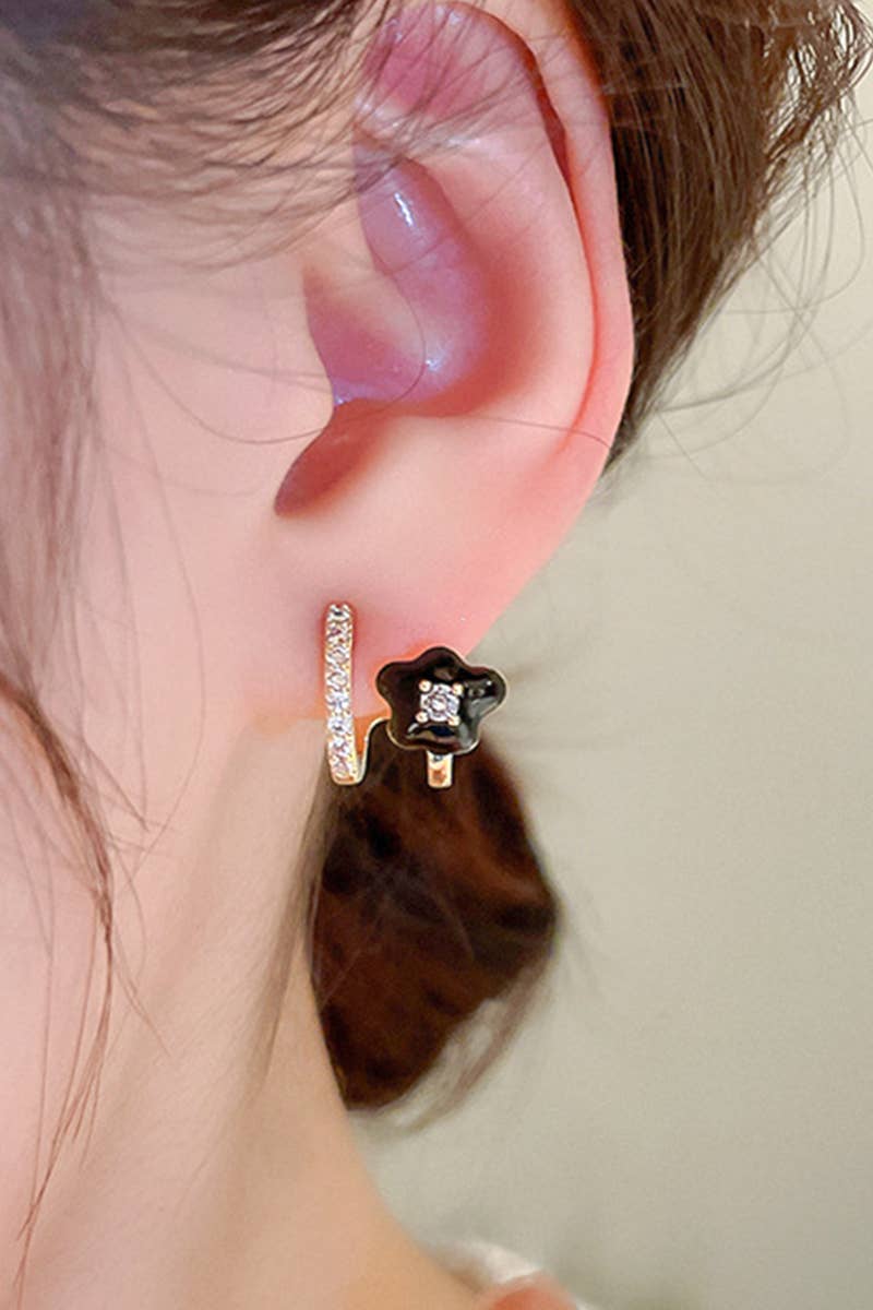 BEADS DECKED FLOWER EARRINGS_CWAJE0304