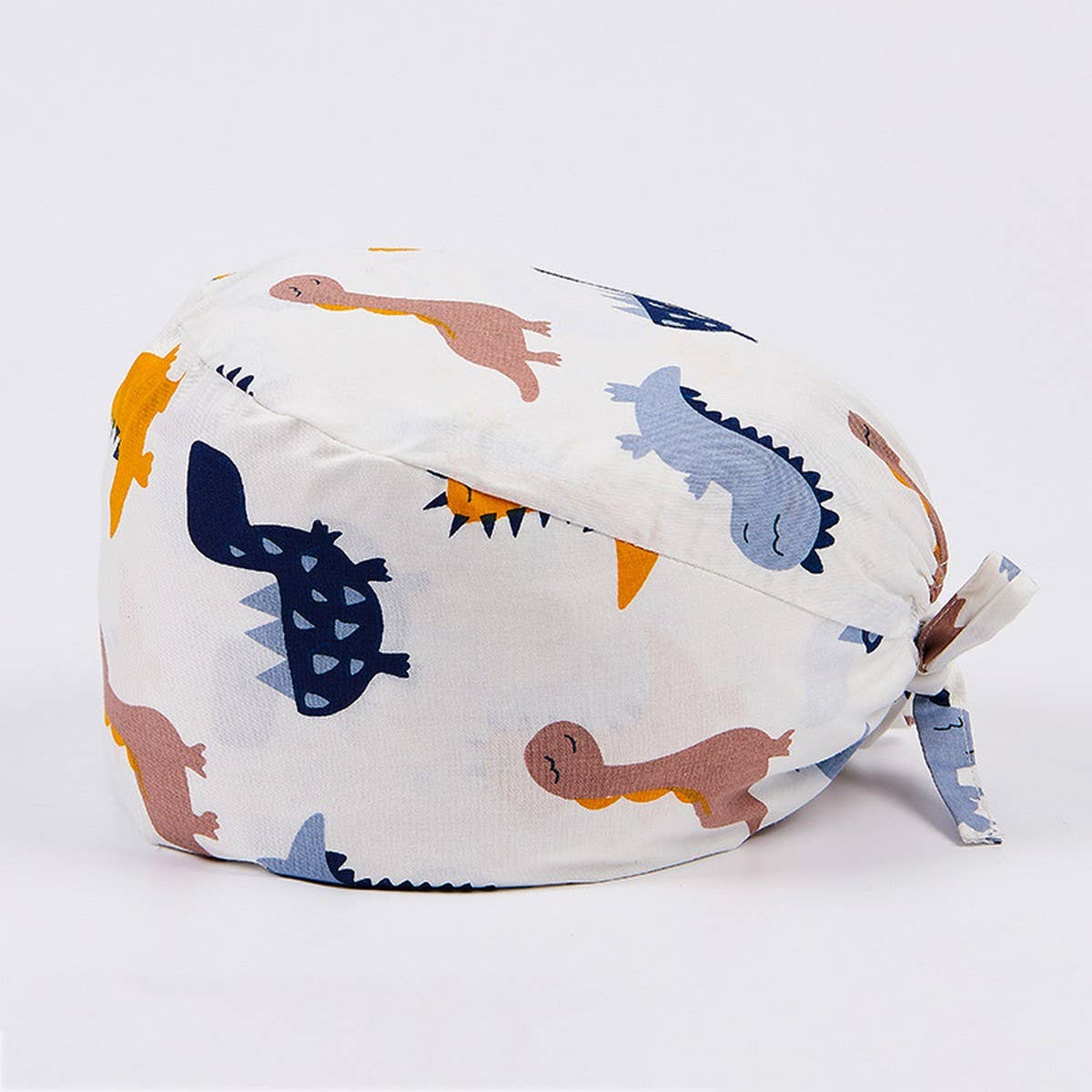 SURGICAL CAP SCRUB CAP COTTON TIE PRINT CAP_CWAH3322